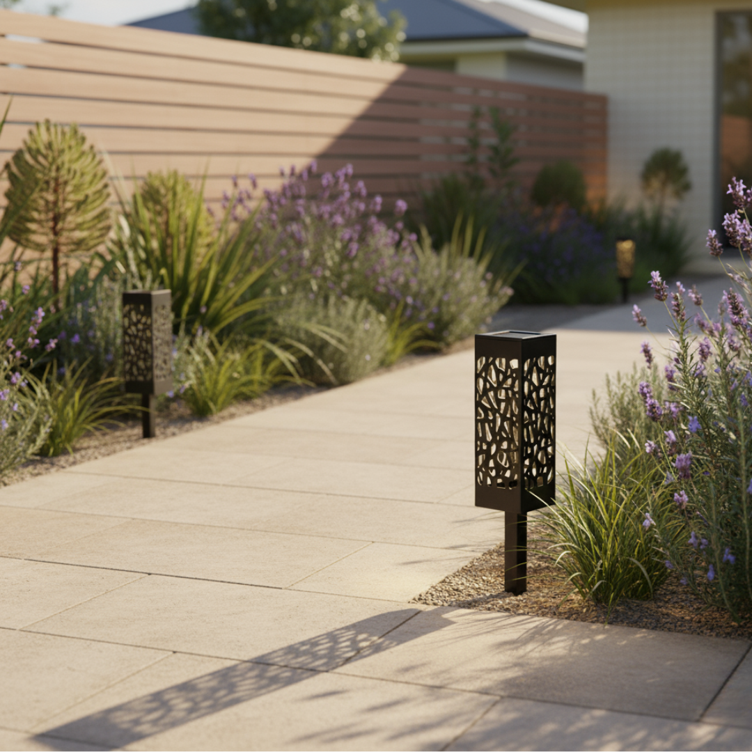 Lichtnest™ - Solar Path Set — Wire-Free Warm Glow