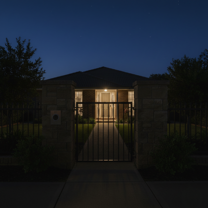 Emberly™ Solar Wall Light
