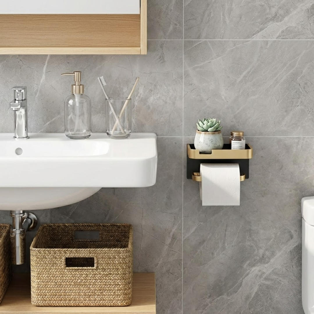 Calmhold™ a no-regret bathroom mount