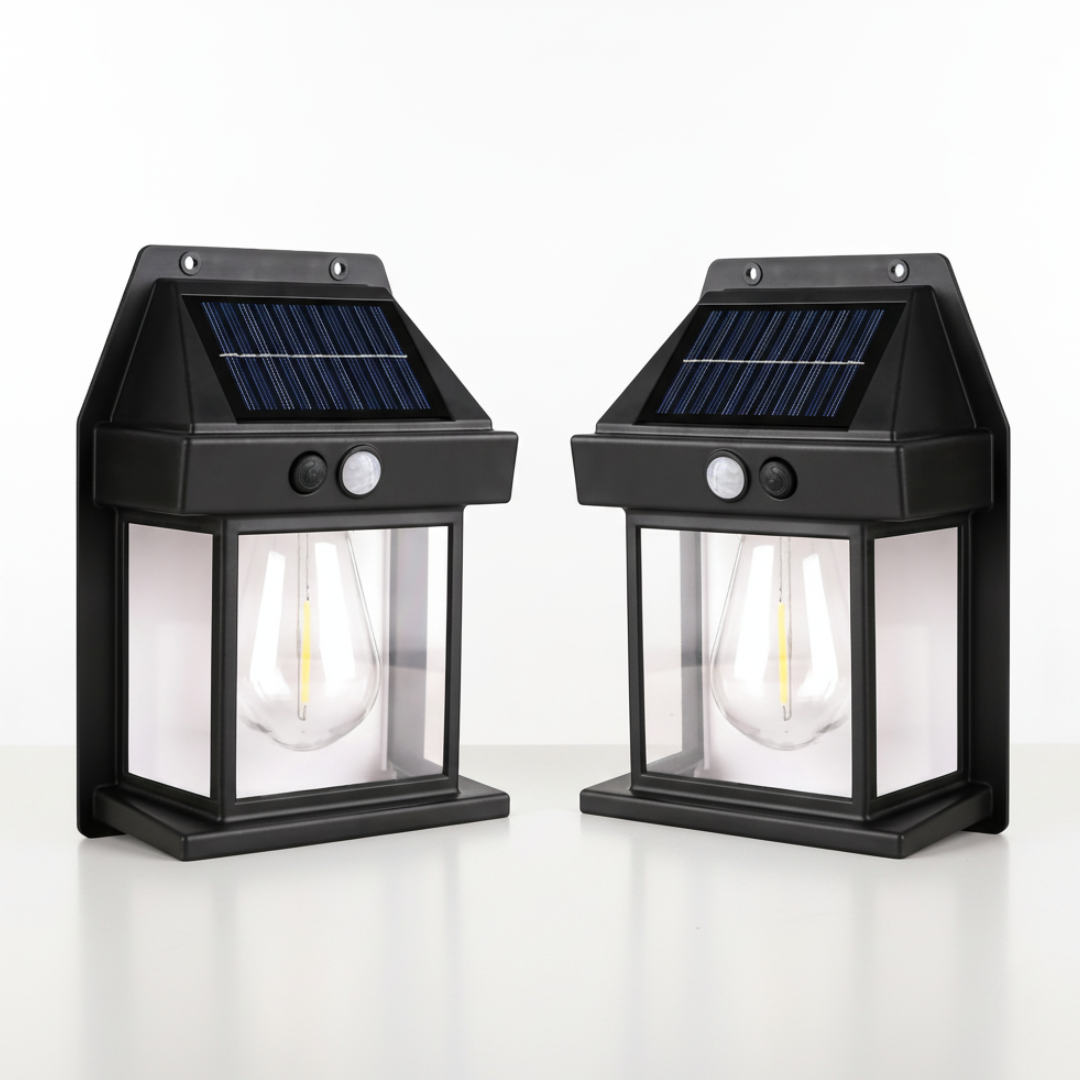 Emberly™ Solar Wall Light