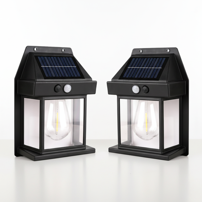 Emberly™ Solar Wall Light