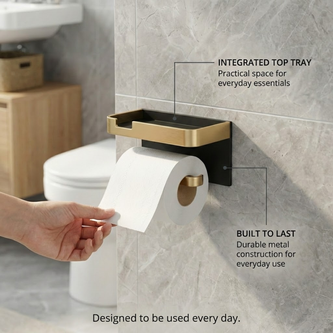 Calmhold™ a no-regret bathroom mount