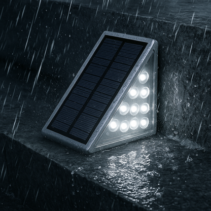 LuxStep™ Solar Step Lights — Warm, Safer Steps in Minutes