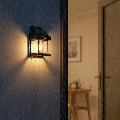 Emberly™ Solar Wall Light
