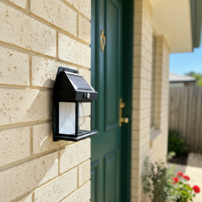 Emberly™ Solar Wall Light