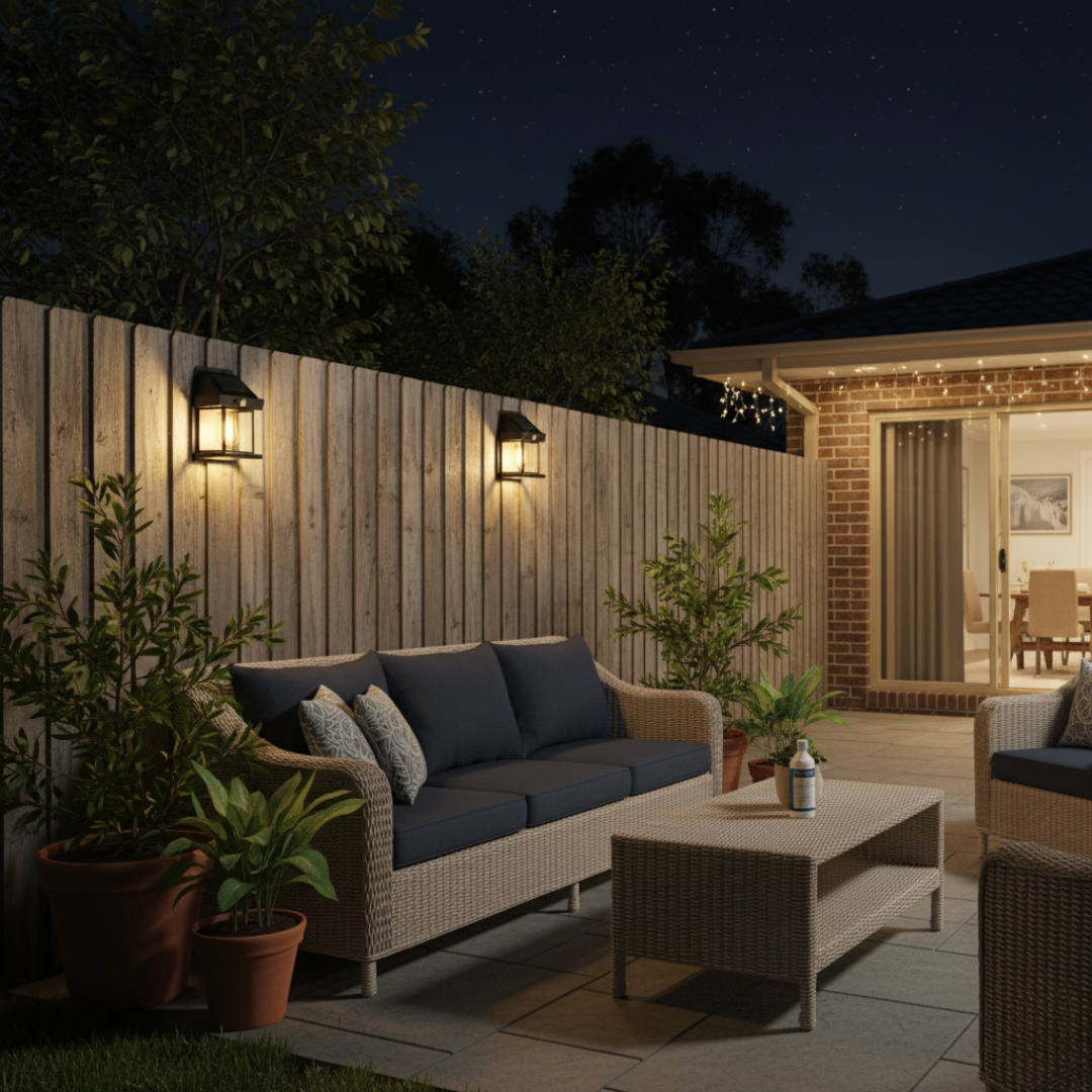 Emberly™ Solar Wall Light