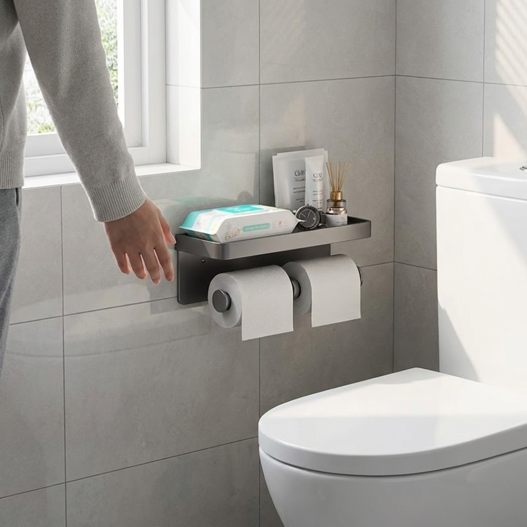 Calmhold™ a no-regret bathroom mount