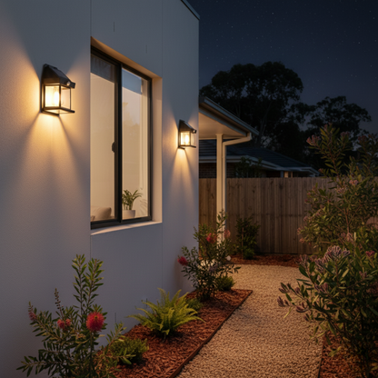 Emberly™ Solar Wall Light