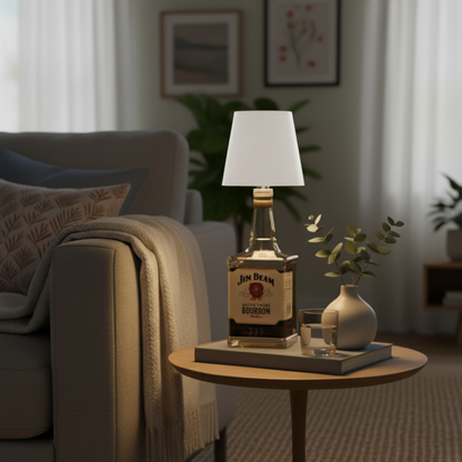 BottleGlow™ — One-Tap Warm-Dim Lamp for Your Favorite Bottle