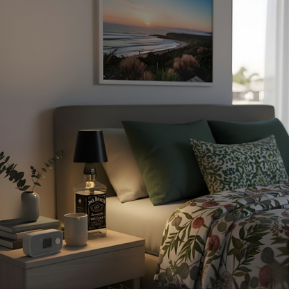 BottleGlow™ — One-Tap Warm-Dim Lamp for Your Favorite Bottle