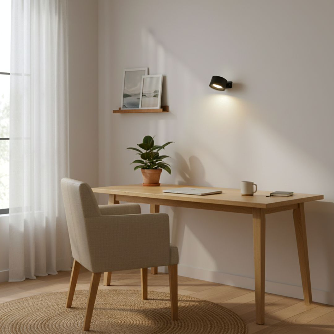 CasaBeam™ — A cordless wall light that makes any corner feel considered