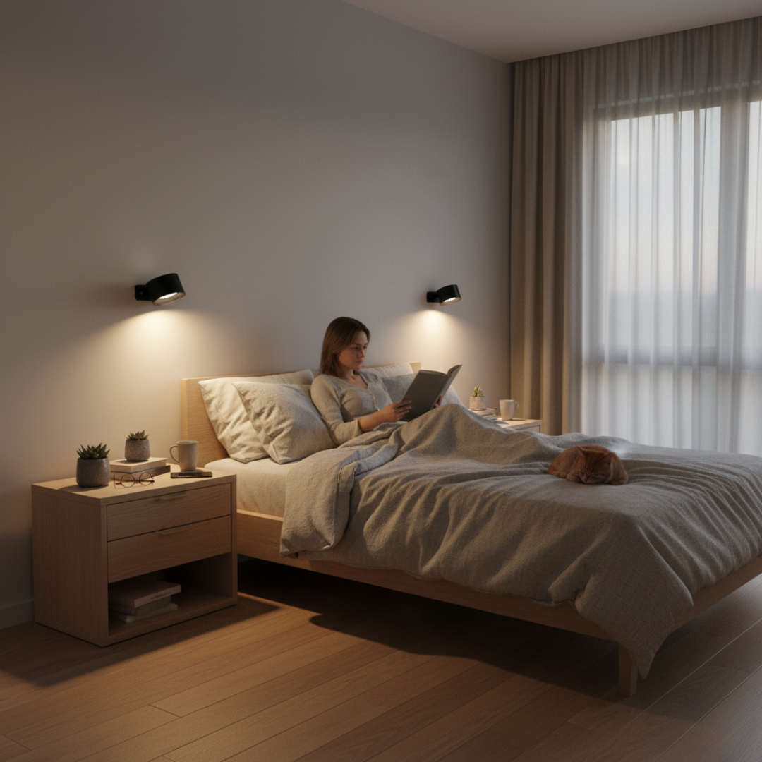 CasaBeam™ — A cordless wall light that makes any corner feel considered