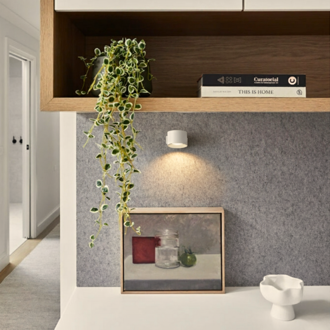 CasaBeam™ — A cordless wall light that makes any corner feel considered