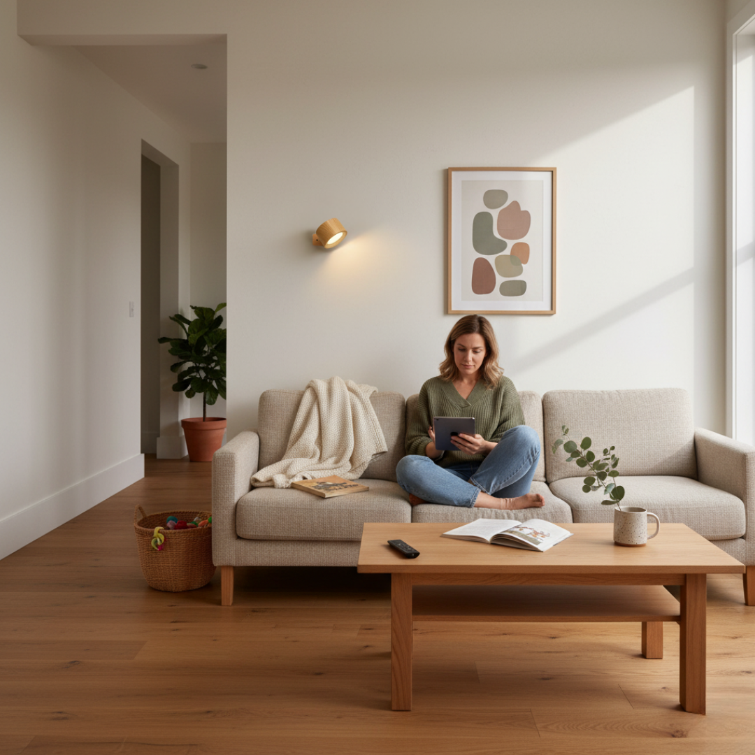 CasaBeam™ — A cordless wall light that makes any corner feel considered