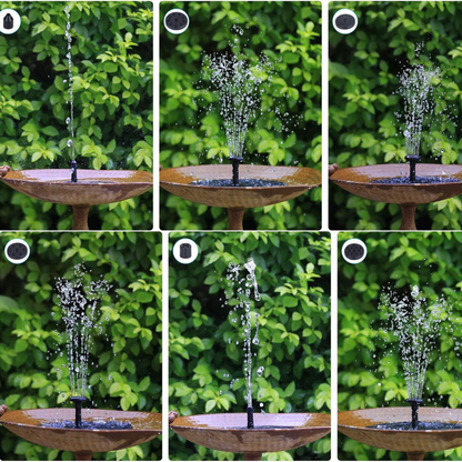 FloraFontana™ - Solar Fountain - Bring your own bowl