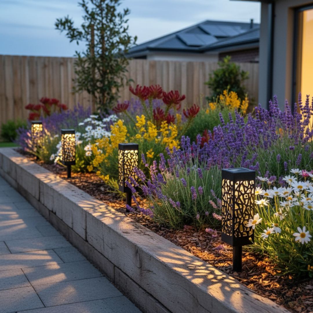 Lichtnest™ - Solar Path Set — Wire-Free Warm Glow