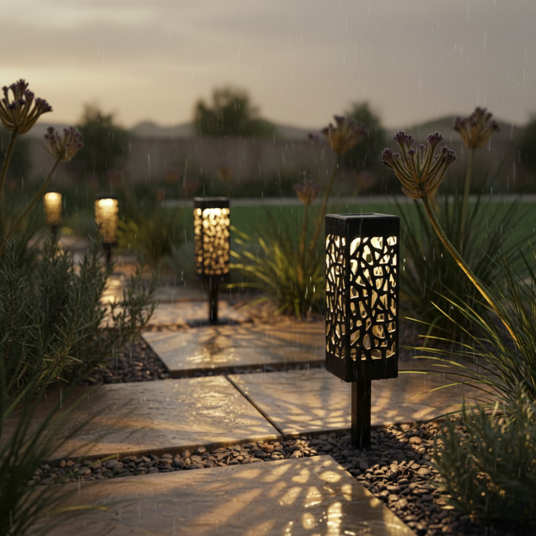 Lichtnest™ - Solar Path Set — Wire-Free Warm Glow