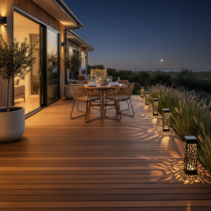 Lichtnest™ - Solar Path Set — Wire-Free Warm Glow