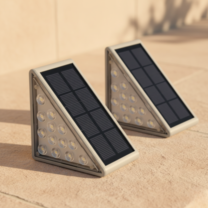 LuxStep™ Solar Step Lights — Warm, Safer Steps in Minutes