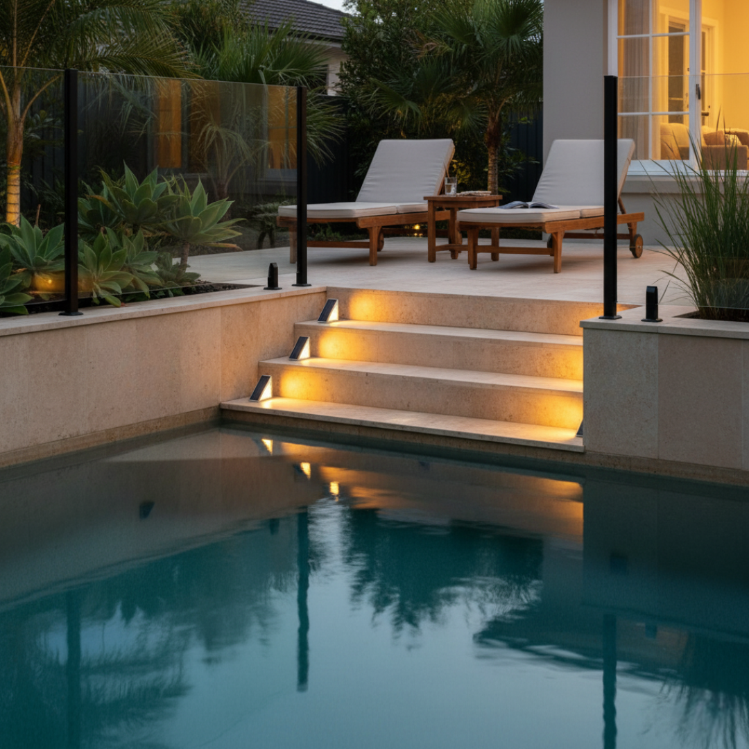 LuxStep™ Solar Step Lights — Warm, Safer Steps in Minutes