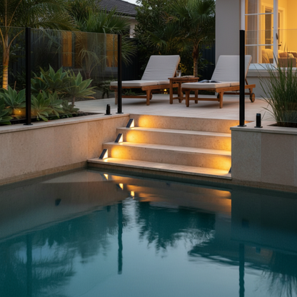 LuxStep™ Solar Step Lights — Warm, Safer Steps in Minutes