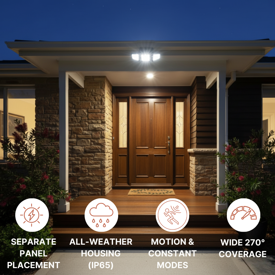 ClearPath™ 3 Head Solar Motion Light