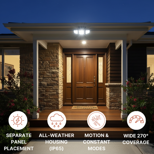 ClearPath™ 3 Head Solar Motion Light