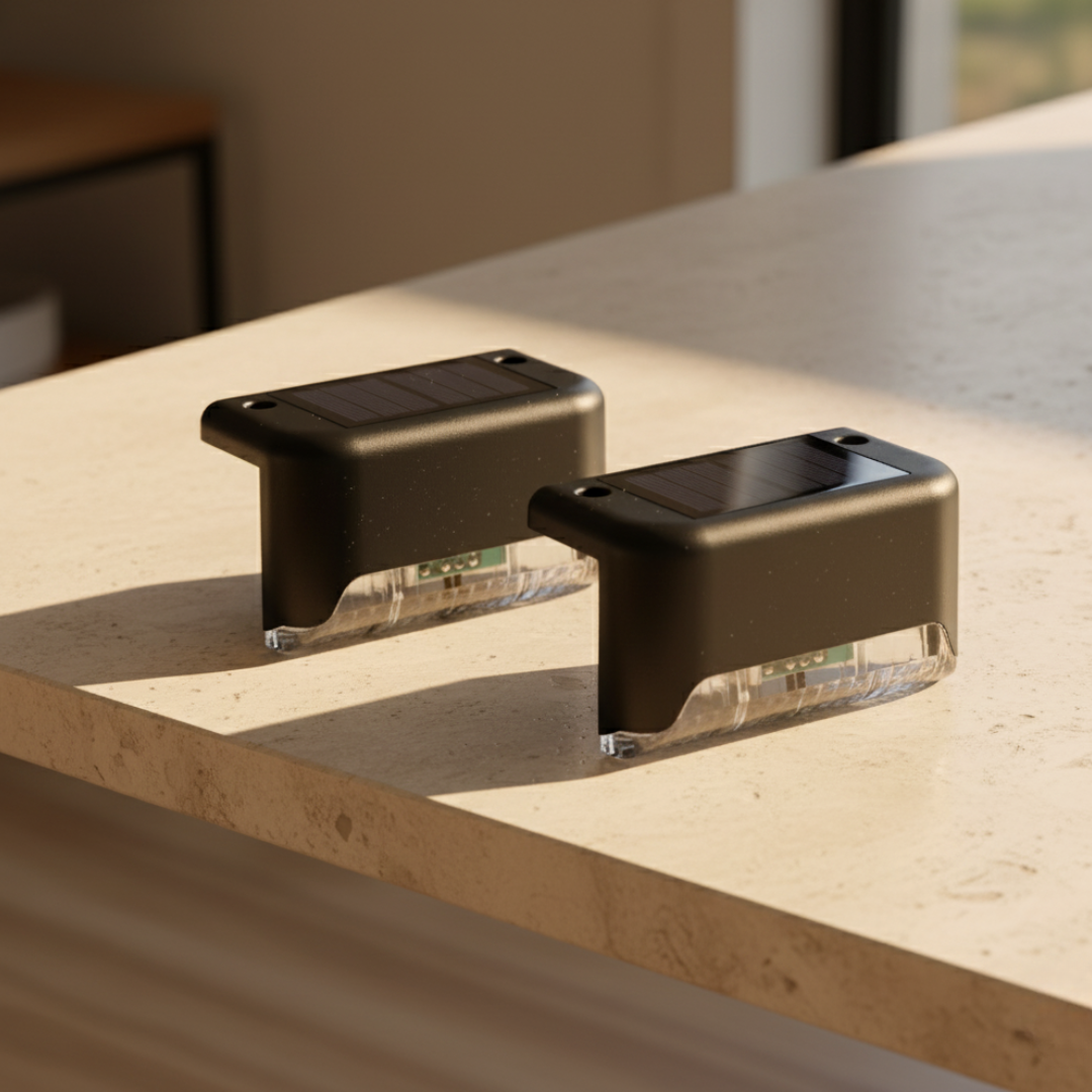 Solapath™ — Warm Solar Step Lights for Safe, Beautiful Nights