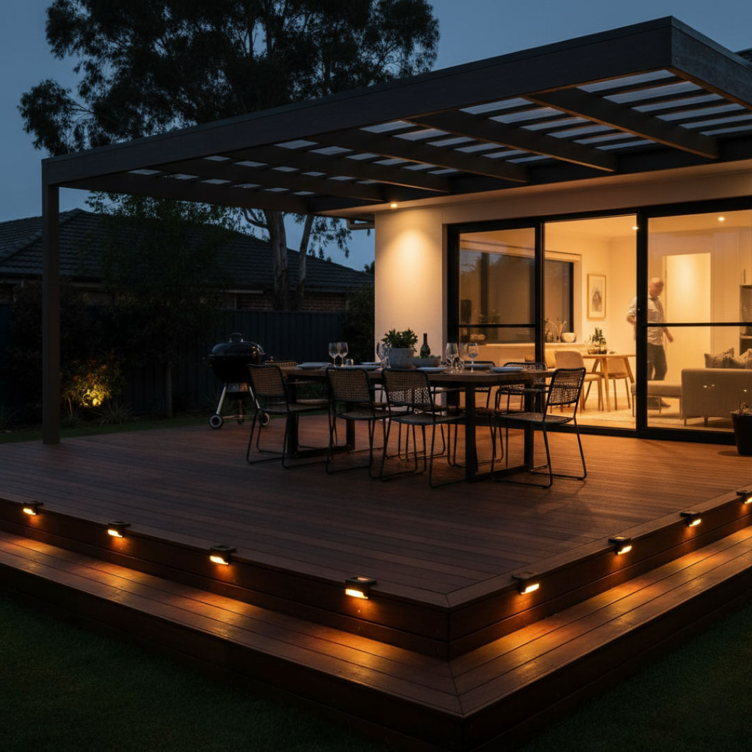 Solapath™ — Warm Solar Step Lights for Safe, Beautiful Nights