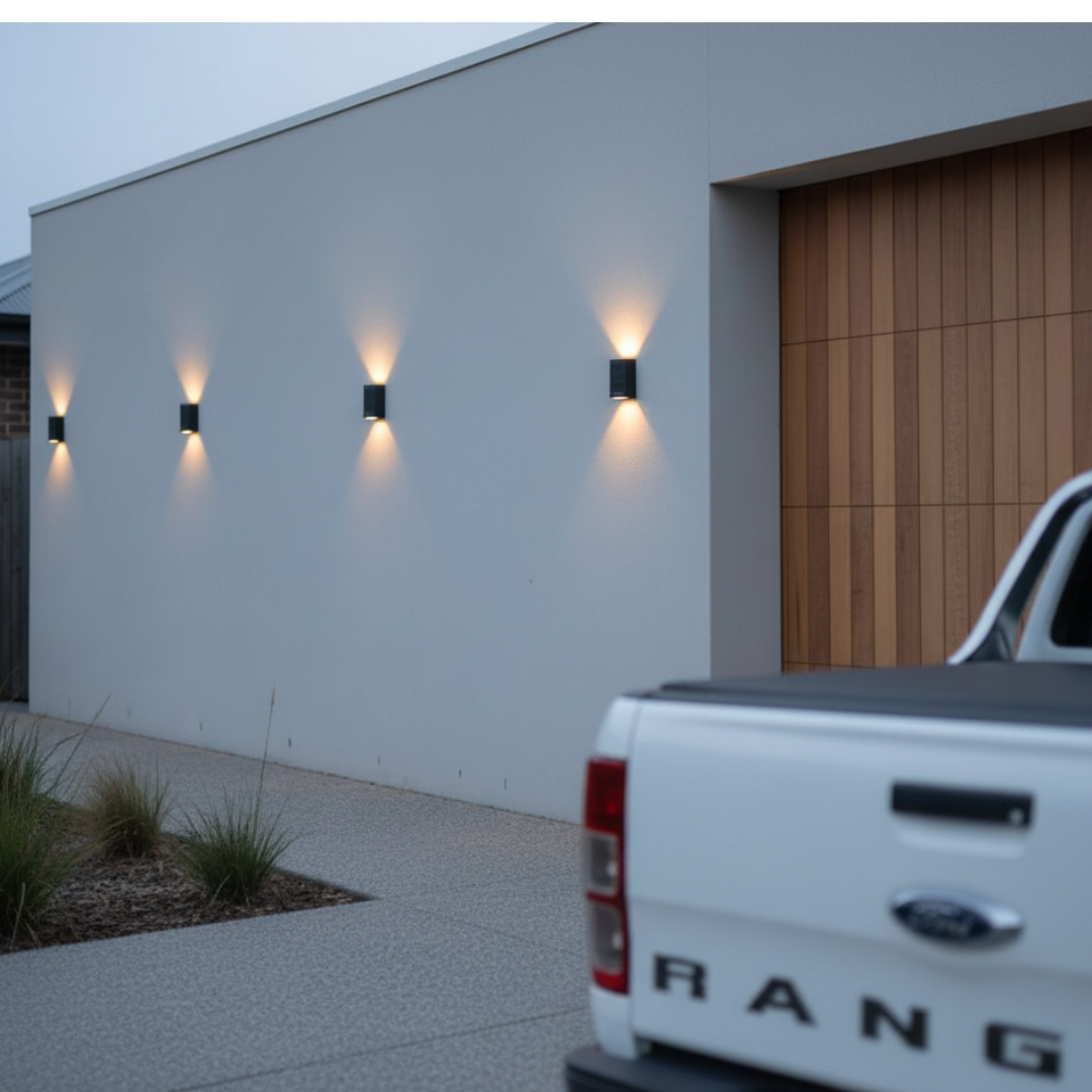 SolarGlow™- Up/Down Wall Light — Set-and-Forget Solar