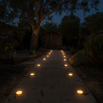 SolarLuma™ - WarmGlow Path Lights
