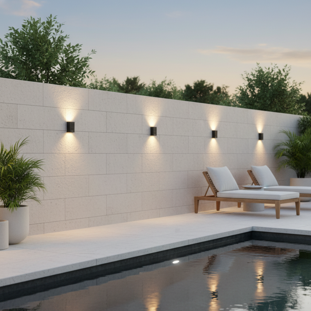 SolarGlow™- Up/Down Wall Light — Set-and-Forget Solar