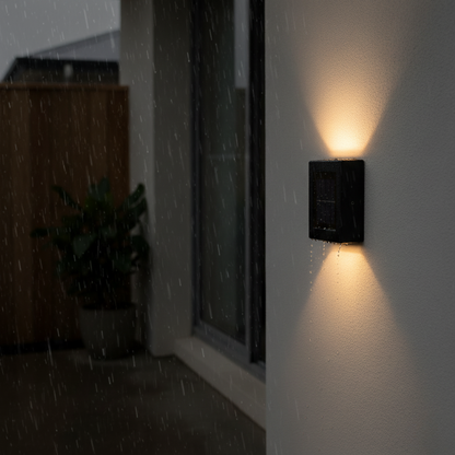 SolarGlow™- Up/Down Wall Light — Set-and-Forget Solar