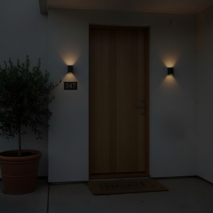 SolarGlow™- Up/Down Wall Light — Set-and-Forget Solar